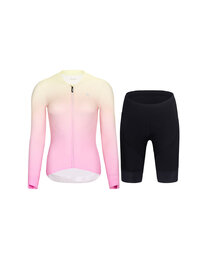 RIVANELLE maillot largo y pantalón - ELEVATE - negro/rosa/multicolor